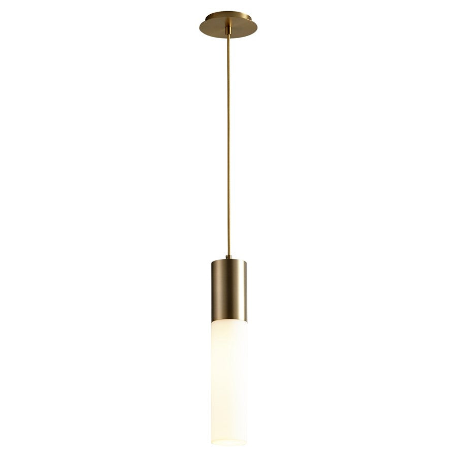 Oxygen Lighting Magnum 3500K Glass Pendant 120V, Ag