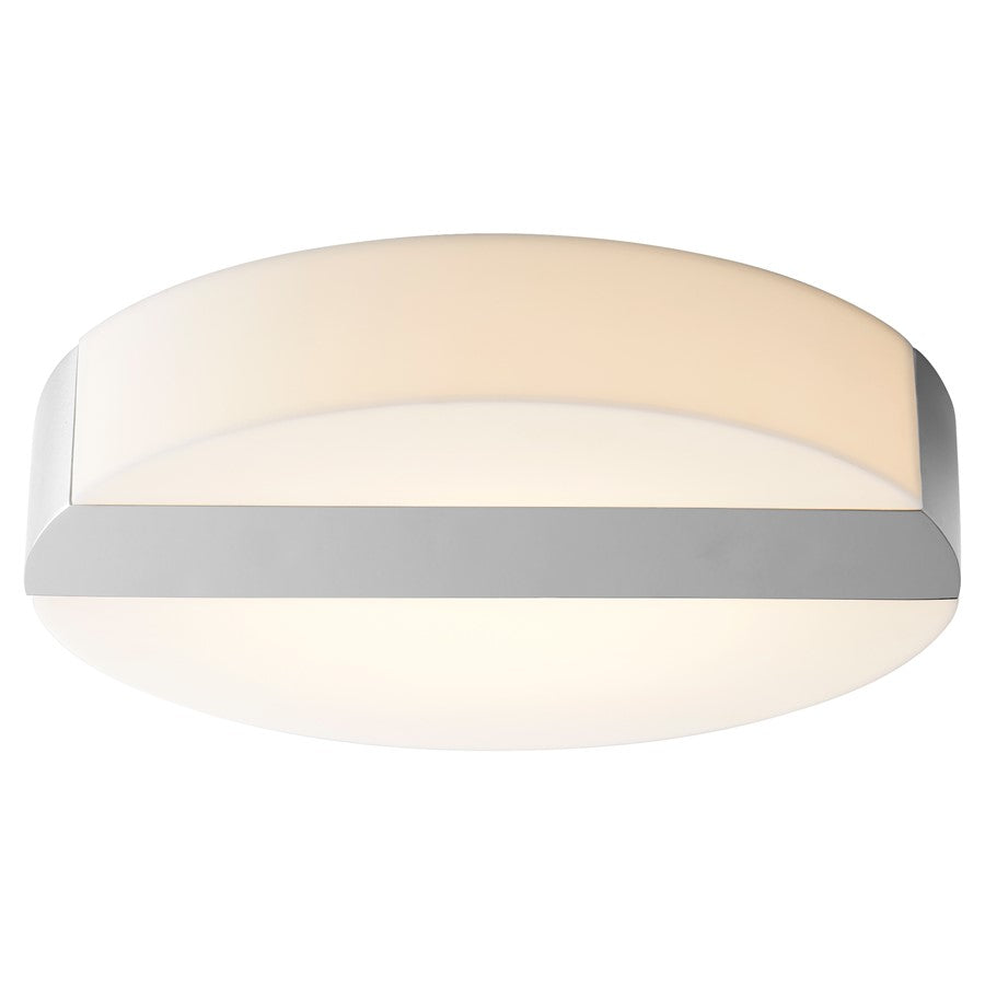 Oxygen Lighting Aurora Ceiling Mount 3500K, Polished Nickel