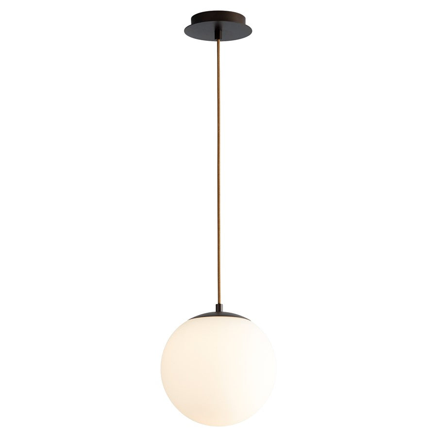Oxygen Lighting Luna 3500K 10" 120V Pendant, Oiled Bronze