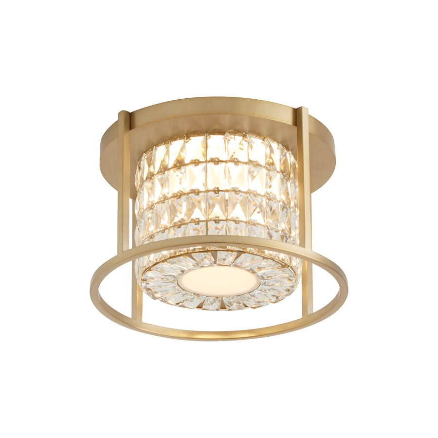 Oxygen Lighting Élan 16" Cct Ceiling Mount, Aged Brass