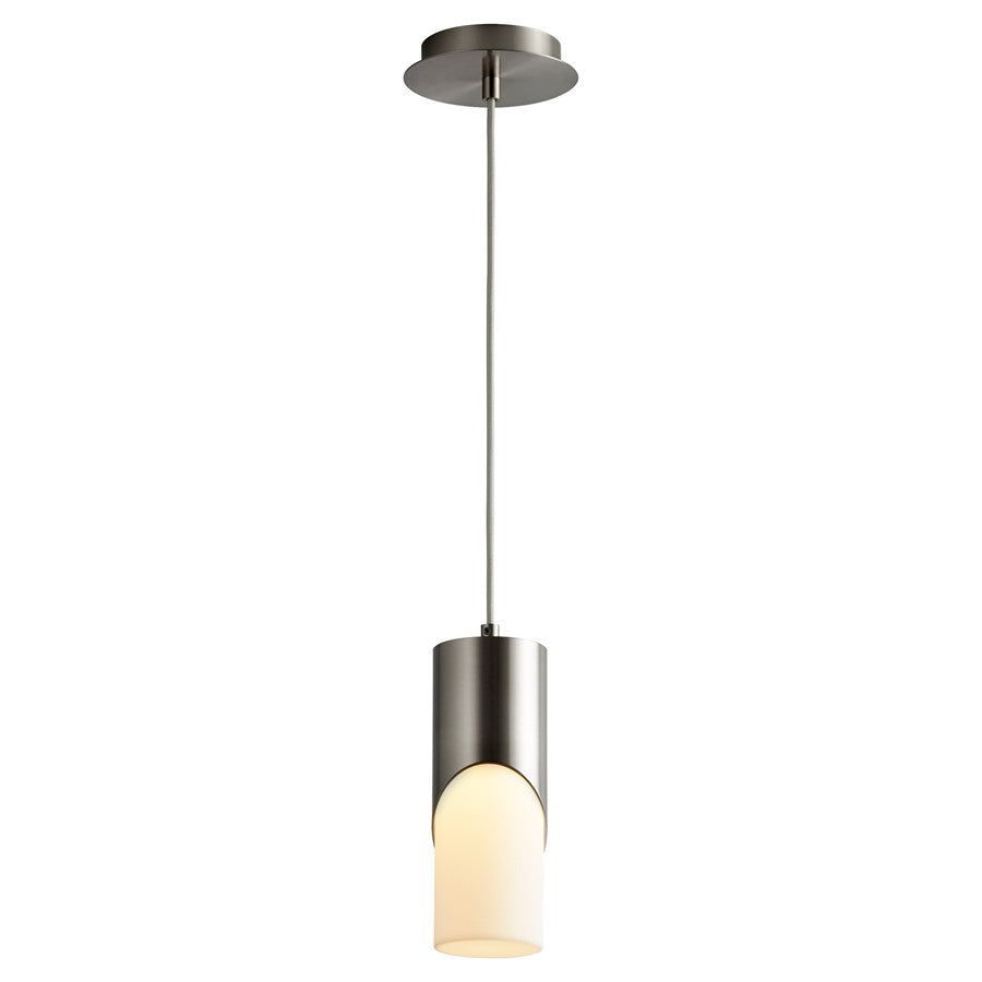 Oxygen Lighting Ellipse 4000K Short Pendant 3.5 Acrylic/Nickel