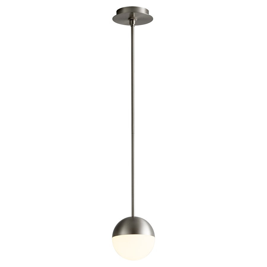 Oxygen Lighting Mondo 3500K 6" Pendant, Stn