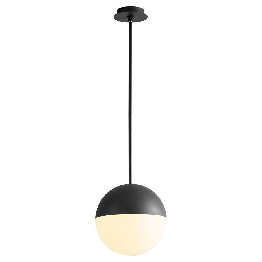 Oxygen Lighting Mondo 3500K 12" Pendant, Black