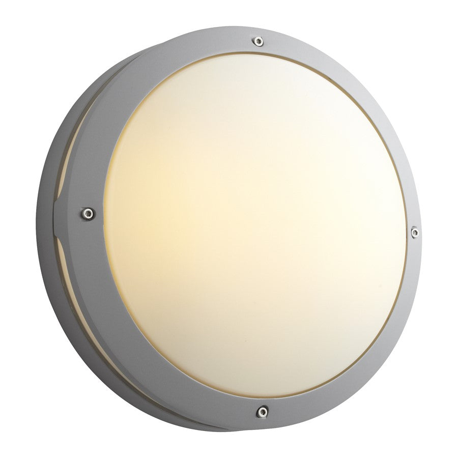 Oxygen Lighting Regio 2700K 120V Dim Outdoor Sconce, Grey