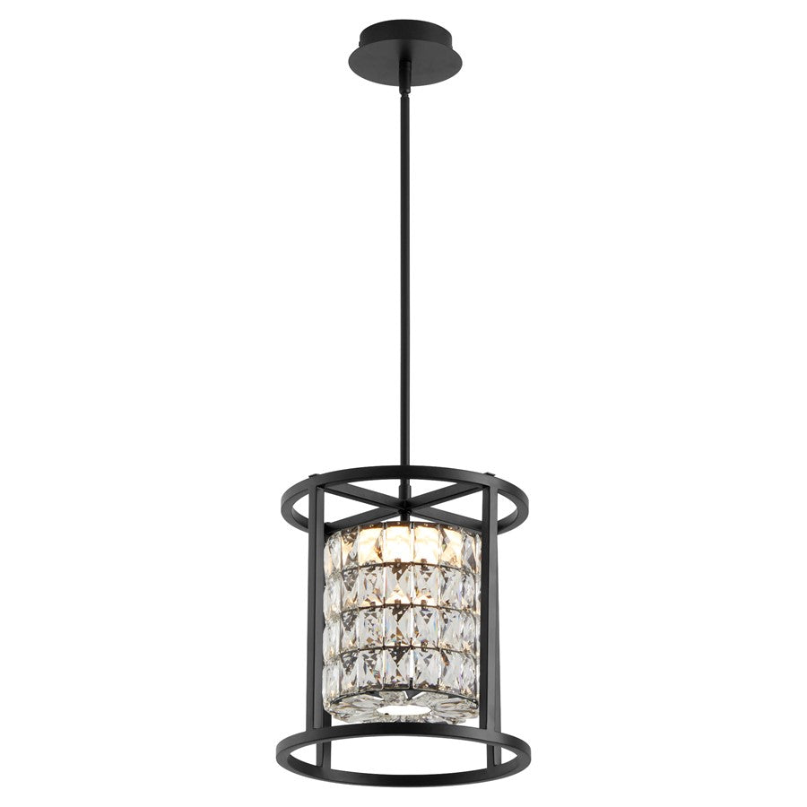 Oxygen Lighting Élan 12" Cct Pendant, Black