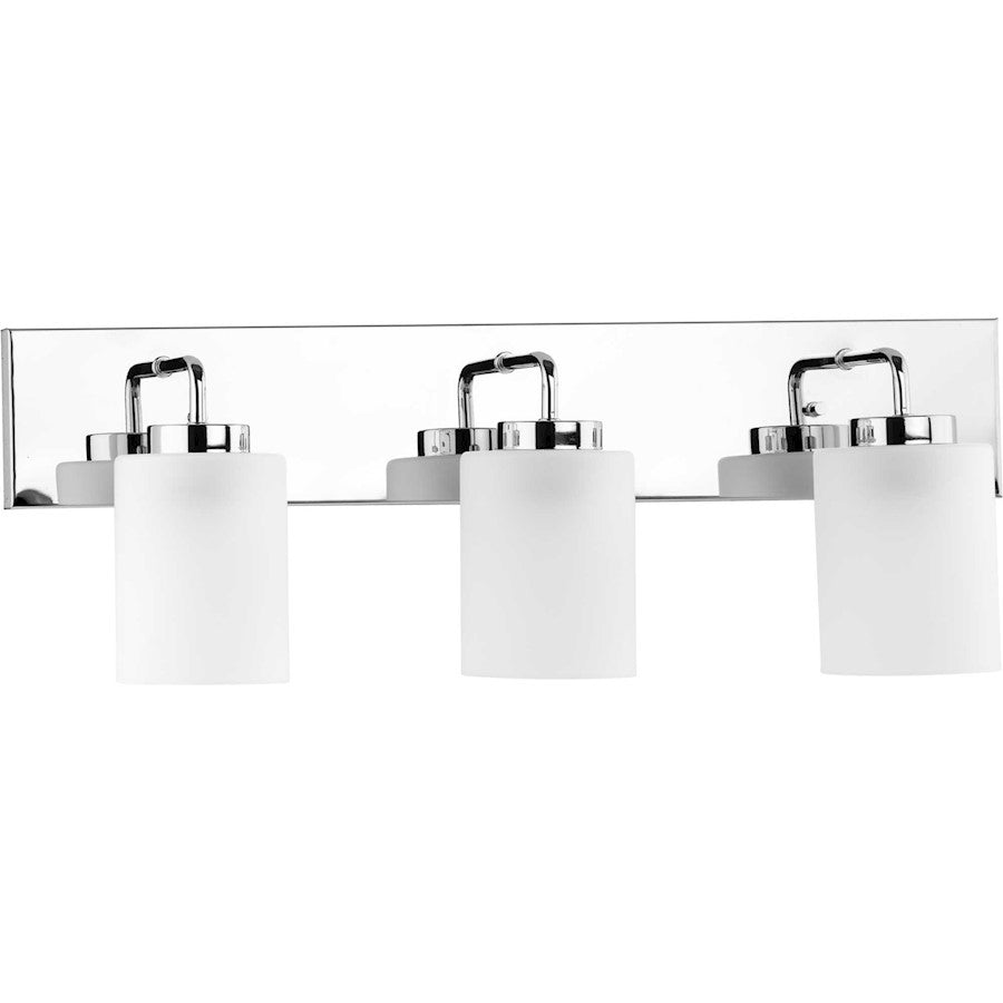 3 Light Bathroom Vanity Light, Chrome
