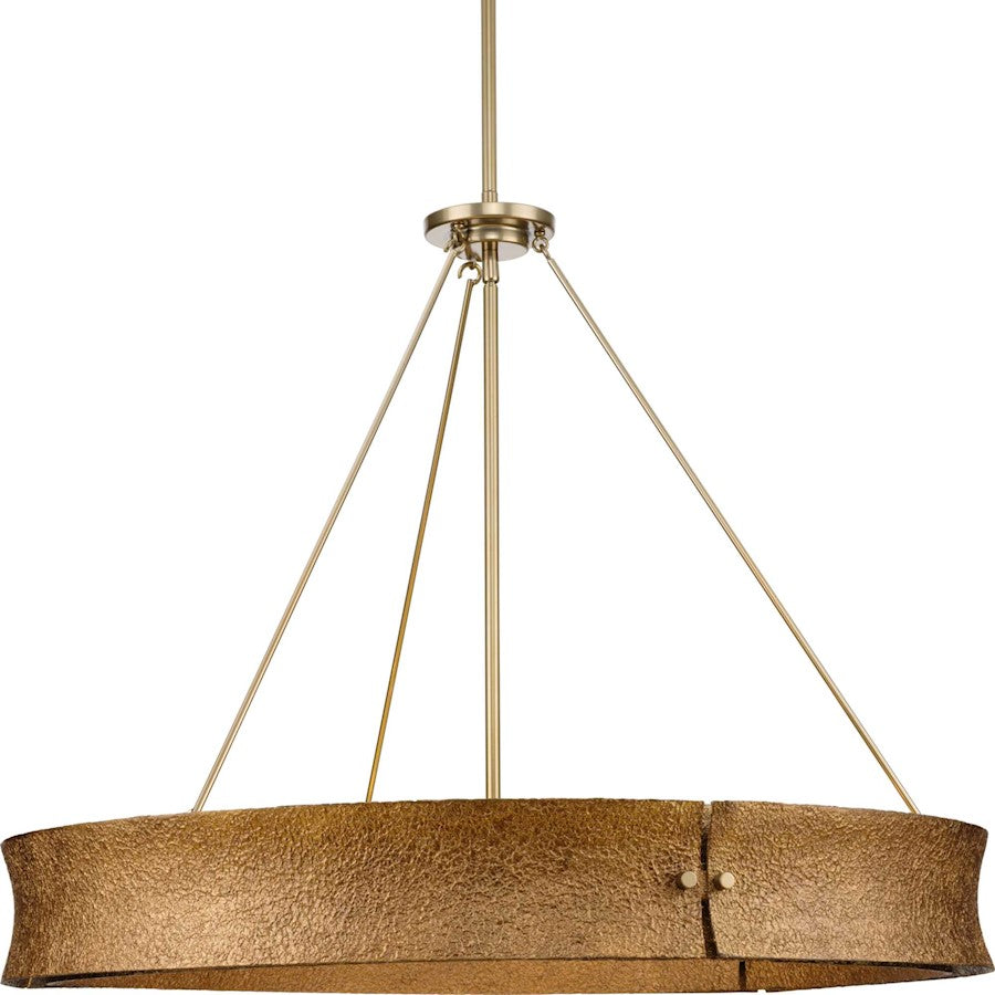 Progress Lighting Lusail 32" Chandelier, Soft Gold - P400358-205