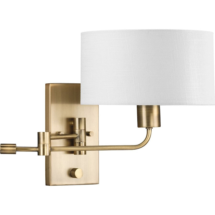 1 Light Summer Linen Wall Sconce