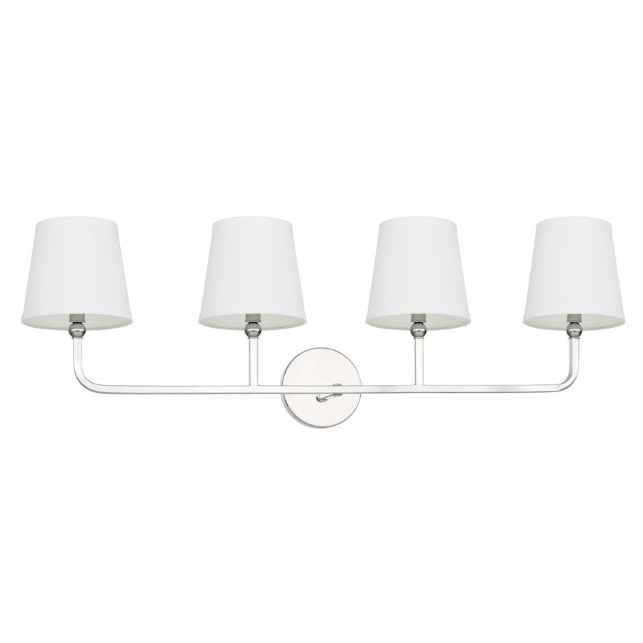 OPEN BOX ITEM: 4 Light Bathroom Vanity Light