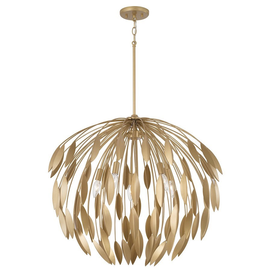 OPEN BOX ITEM: Capital Lighting Margeaux 5 Light Pendant, Gold - 351851GF