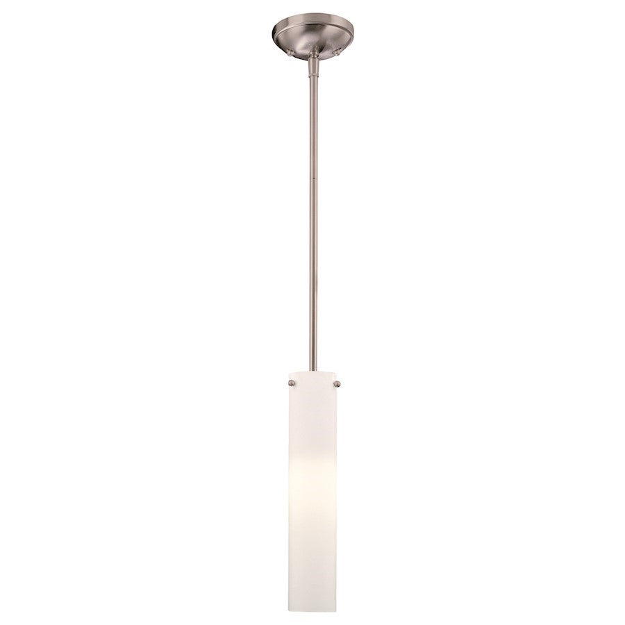 OPEN BOX: Minka Lavery 1 Light 2.75" Mini Pendant, Brushed Nickel - MI62-84