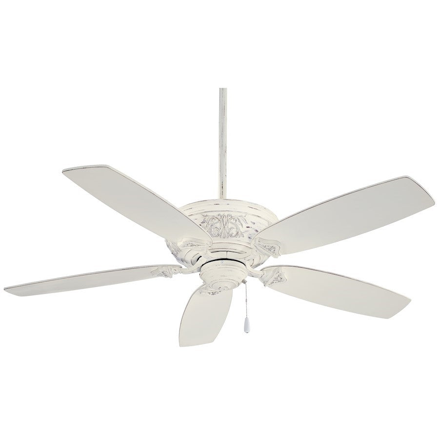 OPEN BOX ITEM: Minka Aire Classica Ceiling Fan, Provencal Blanc