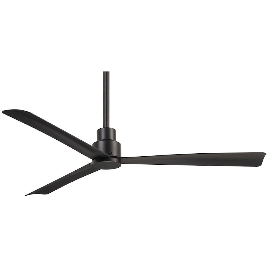 OPEN BOX ITEM: Minka Aire Simple 52" Outdoor Ceiling Fan, Coal - MIF787-CL