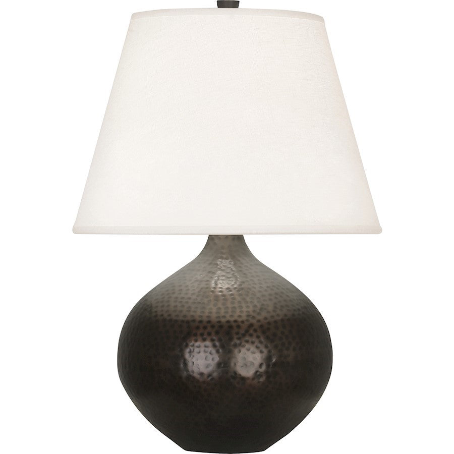 OPEN BOX: Robert Abbey Dal 1 Light 19" Accent Lamp, Deep Patina Bronze