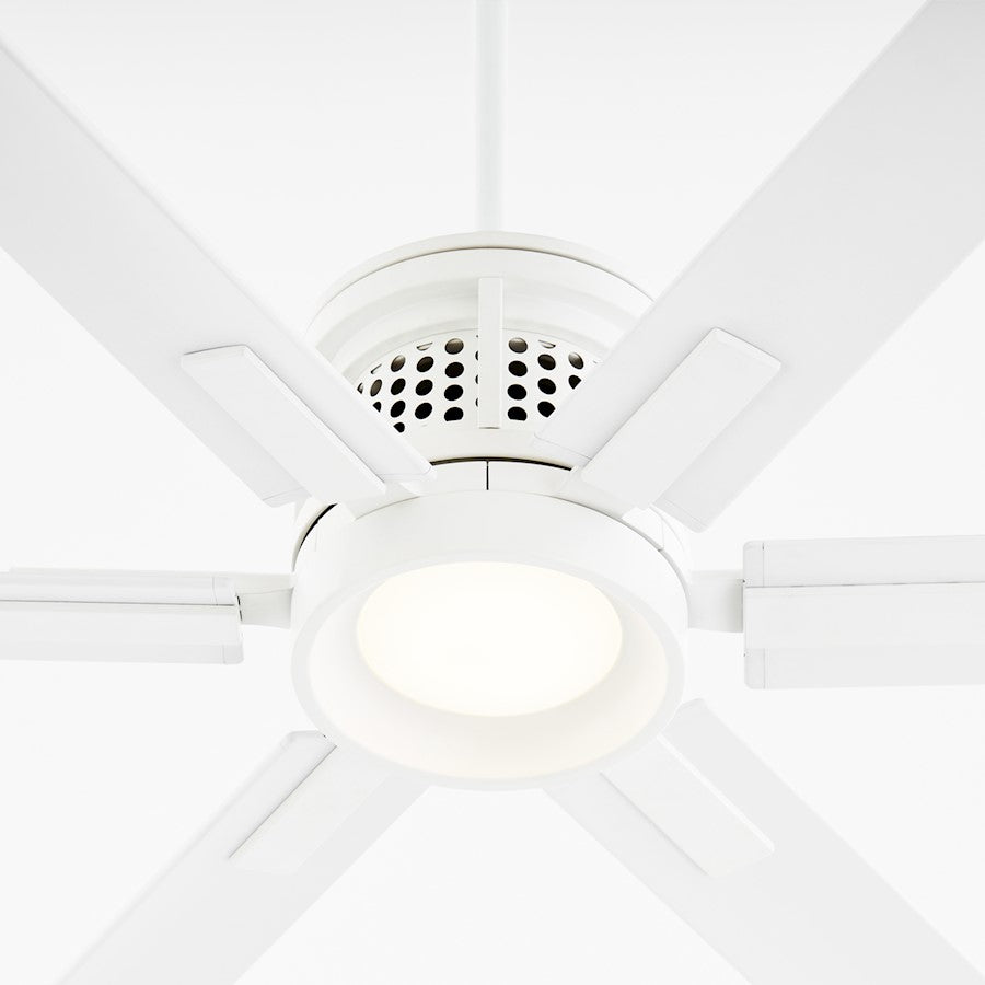 Quorum Zeus 120" Patio Fan, Studio White