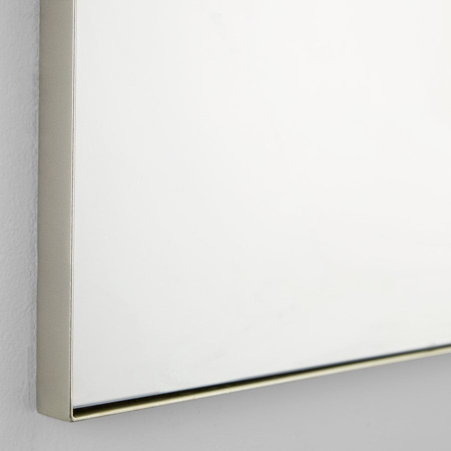 Quorum 24X38 Arch Mirror, Silver