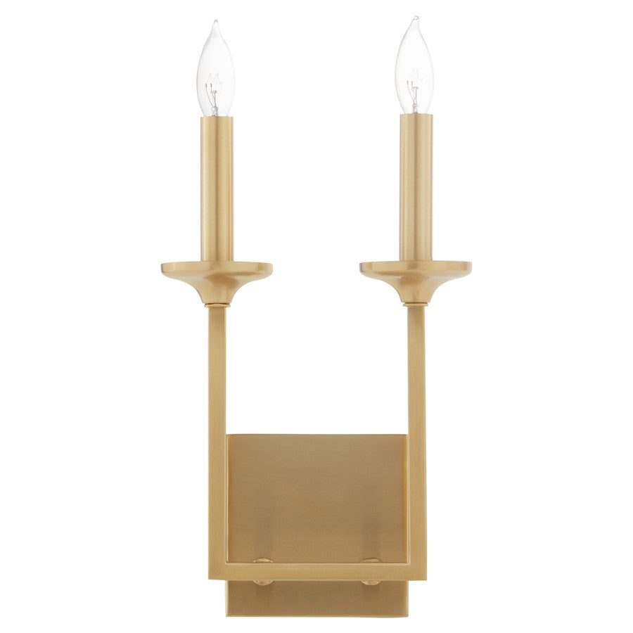 2 Light Wall Sconce