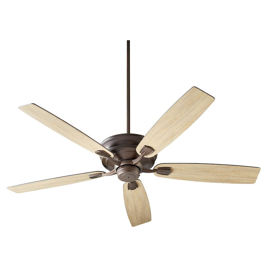 Quorum Gamble Light Ceiling Fan, Oiled Bronze