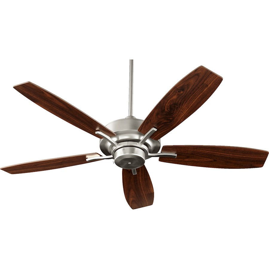 Quorum Soho Ceiling Fan, Satin Nickel