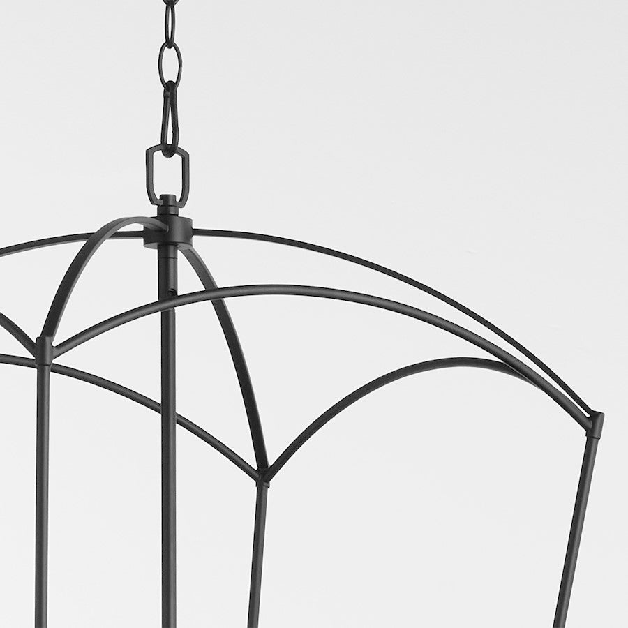 5 Light Entry Light, Matte Black