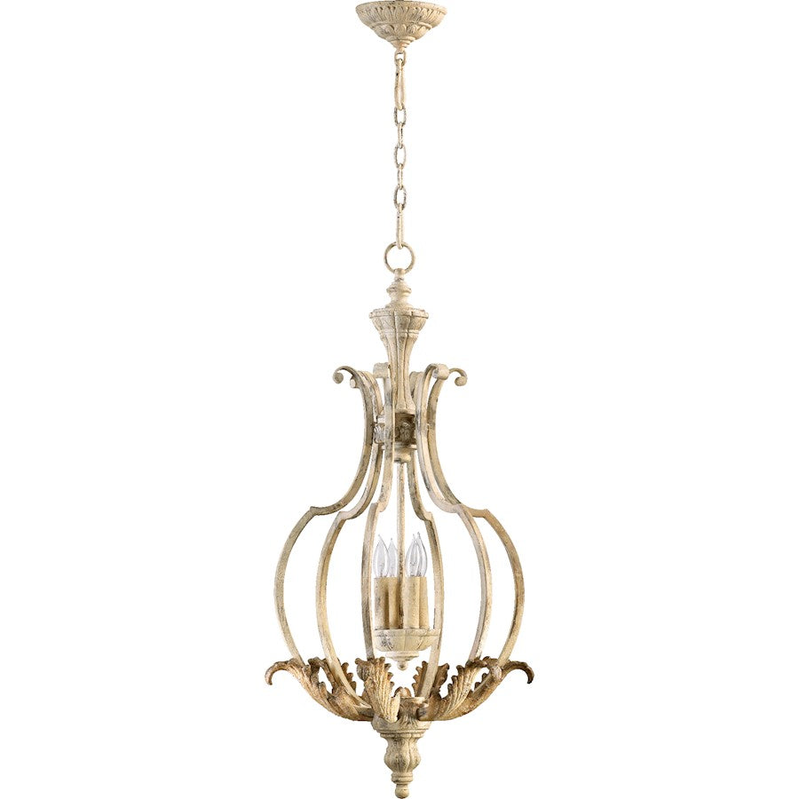 Quorum Florence 4 Light Entry Light, Persian White