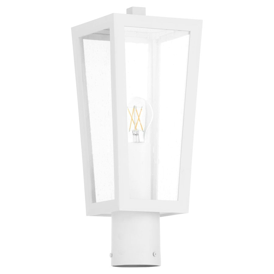 Quorum Bravo 6.5" Post, White - 717-6-6