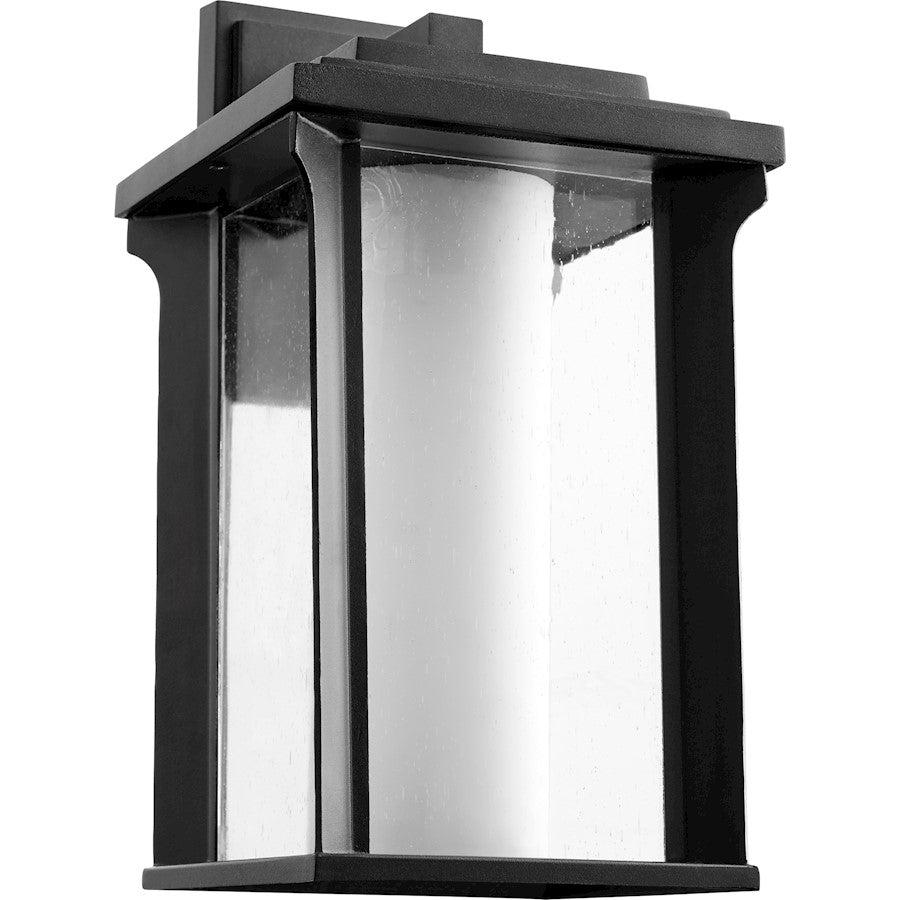 Quorum Garrett 1 Light 8" Lantern, Noir
