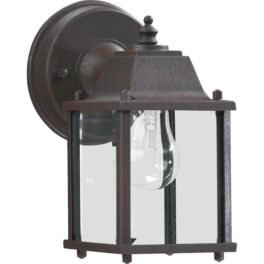 Quorum 1 Light Wall Mount, Rust
