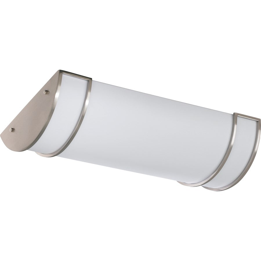 Quorum 3 Light 11.75' Ceiling Mount, Nickel
