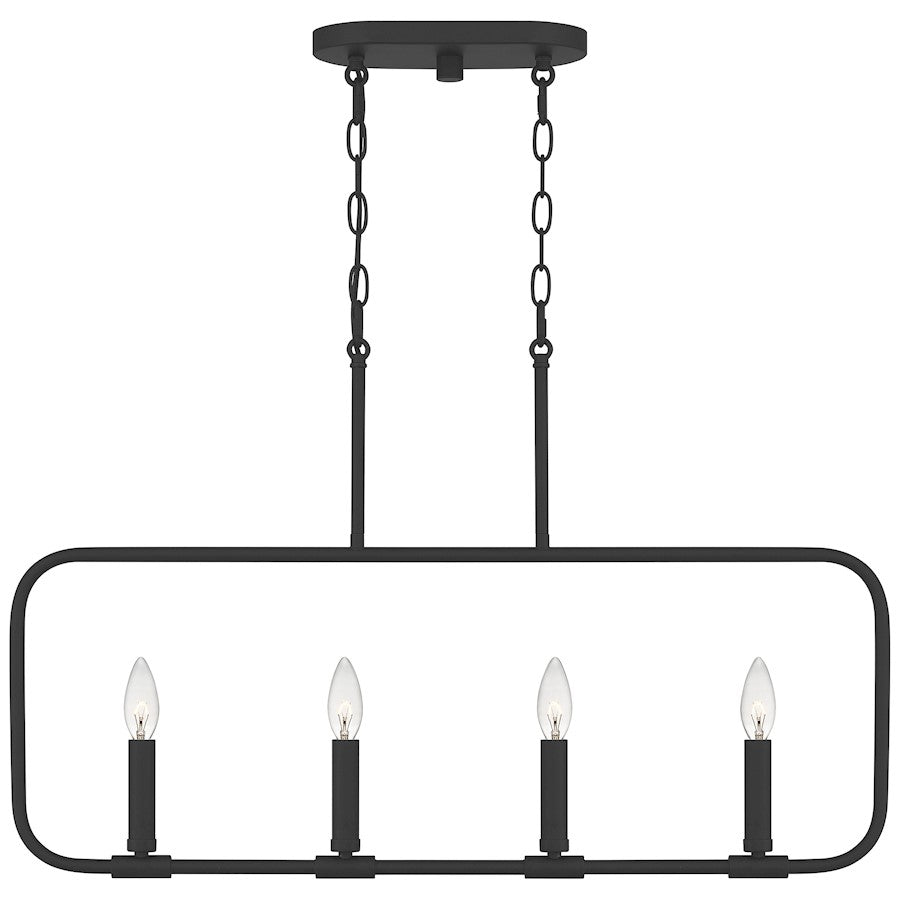 Quoizel Abner 4 Light Island Chandelier