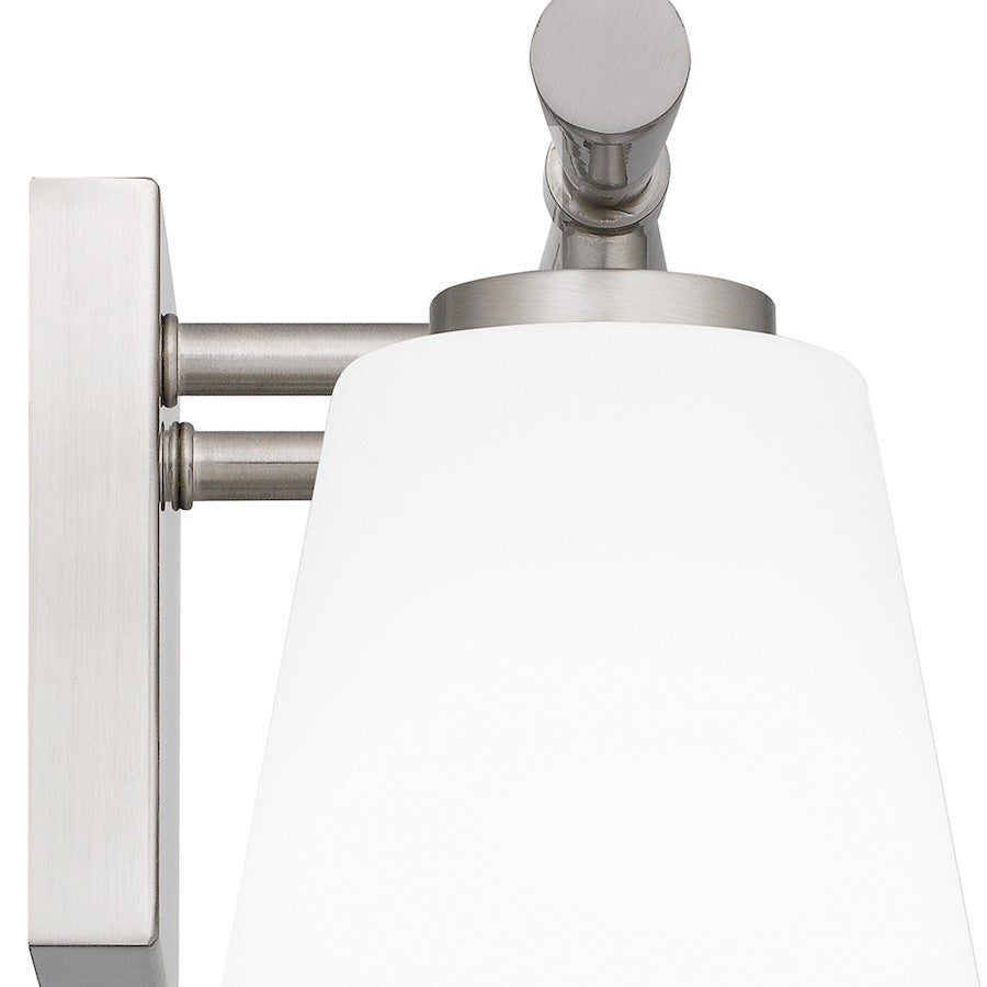3 Light Bathroom Vanity Light, Opal Etched