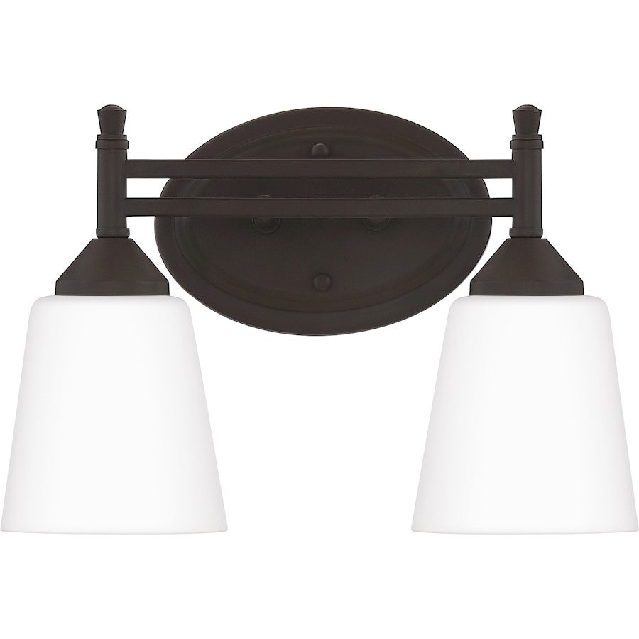 Quoizel Billingsley 2 Light Bath, Old Bronze