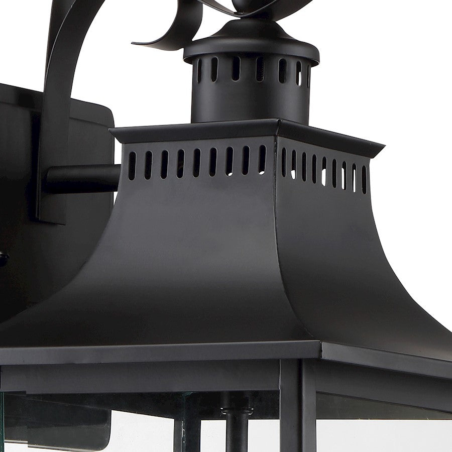 Quoizel Chancellor Outdoor Lantern, Mystic Black