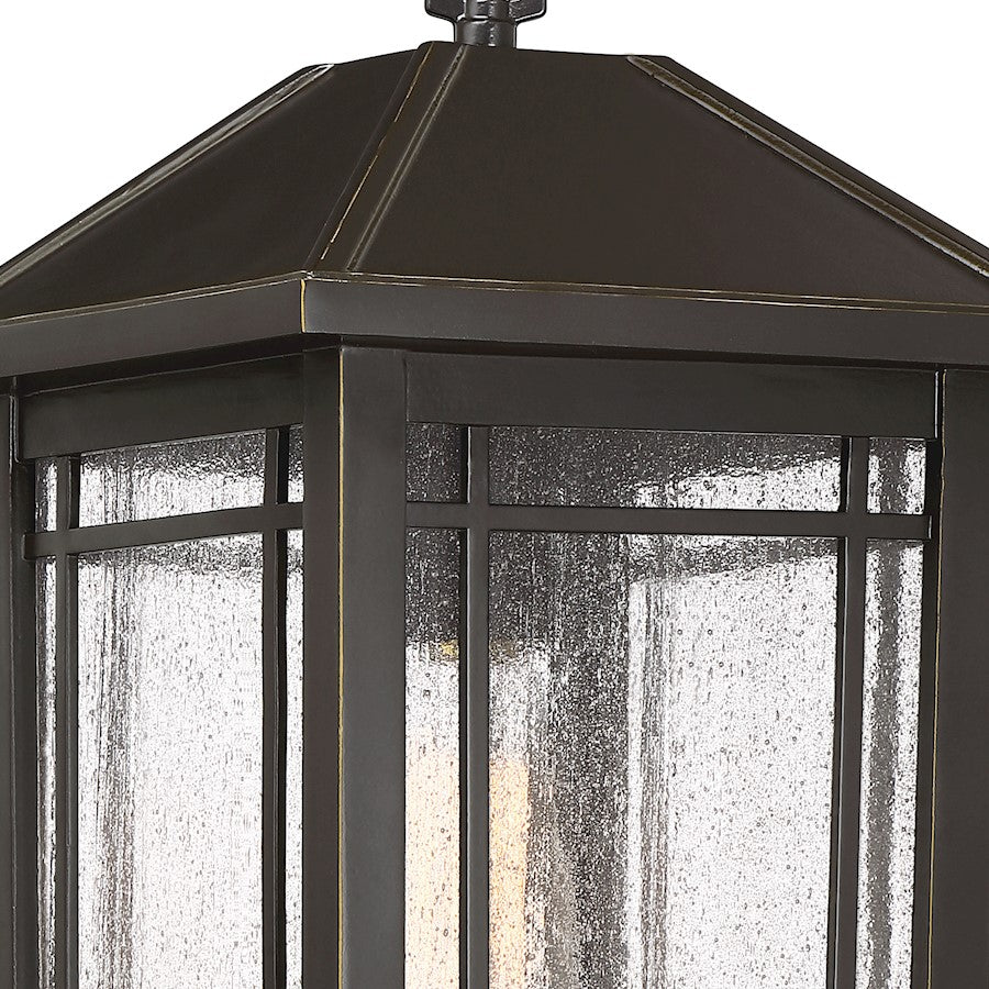 Quoizel Cedar Point 1 Light Lantern, Palladian Bronze