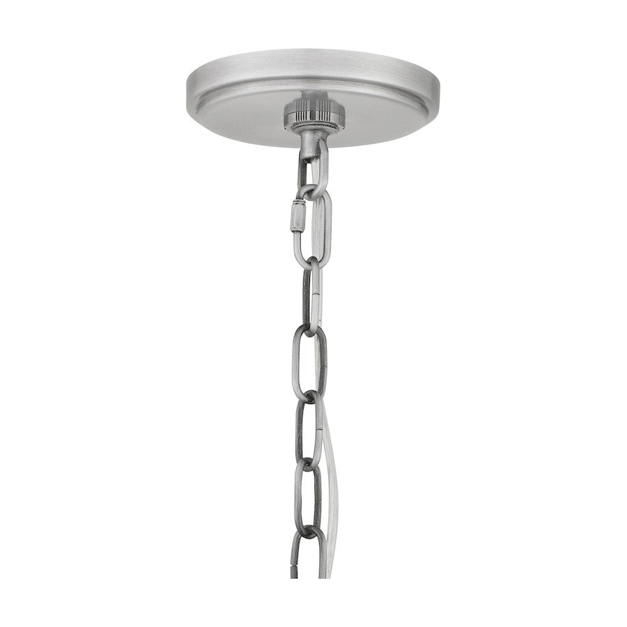 Quoizel Carrington 1 Light Outdoor Hanging Lantern, Aluminum