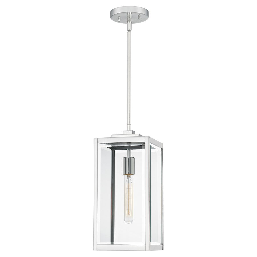 Quoizel Ferguson 1 Light 7" Mini Pendant, Polished Nickel