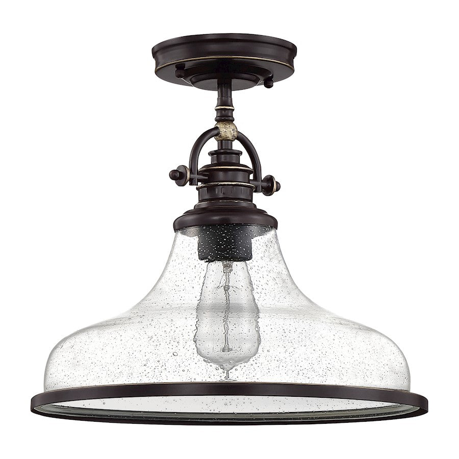 1 Light Pendant, Palladian Bronze