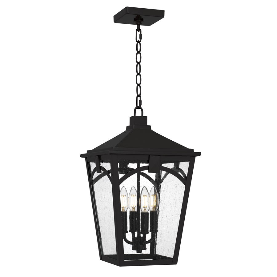 Quoizel Jaxon 4-Lt Western Brz Outdoor Hanging Lantern, Western Brz - JAX1910WT