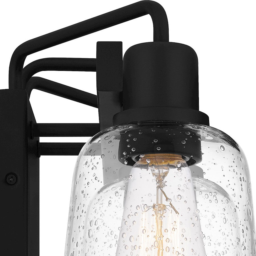 3 Light Bathroom Vanity Light, Matte Black