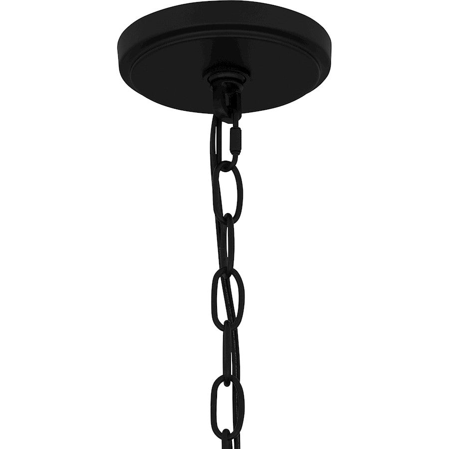 3 Light Pendant, Black