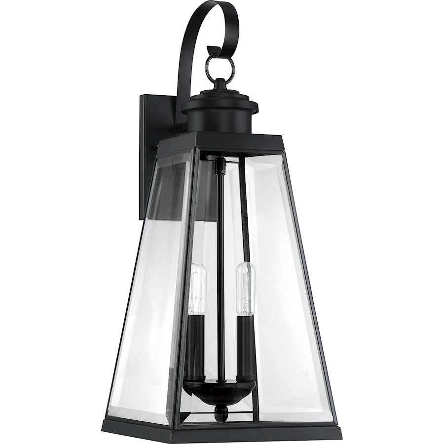 Quoizel Paxton Outdoor Lantern, Matte Black