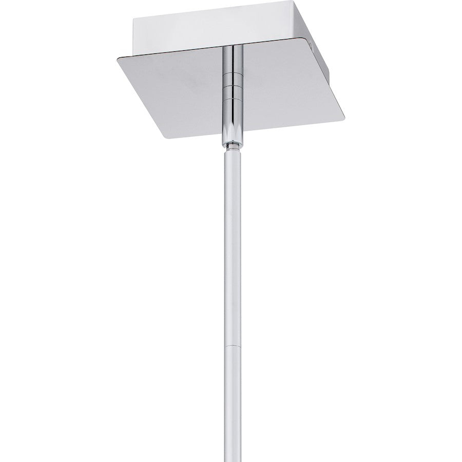 Integrated LED Pendant, Chrome