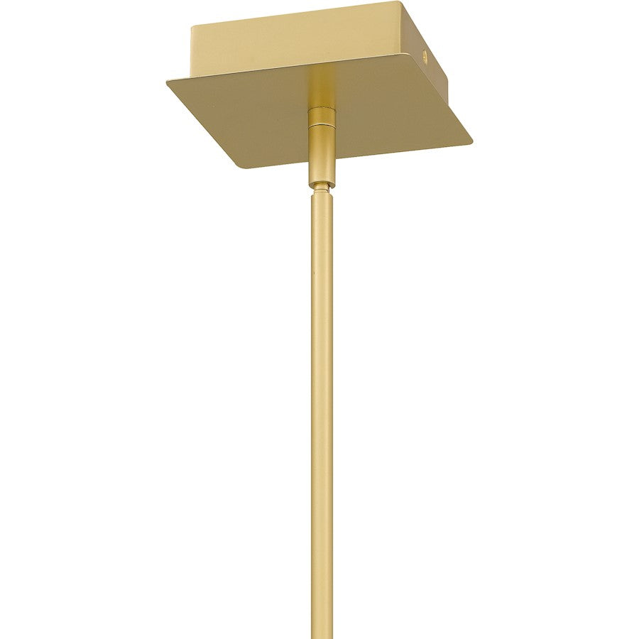LED Pendant, Soft Gold