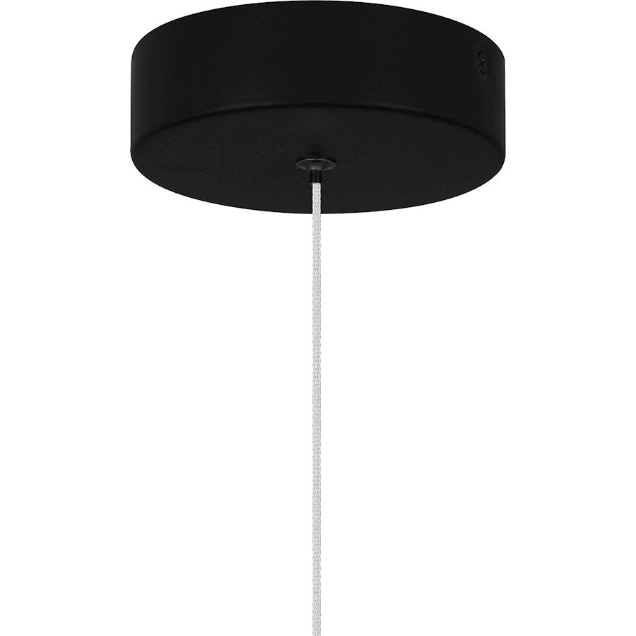 LED Mini Pendant, Matte Black