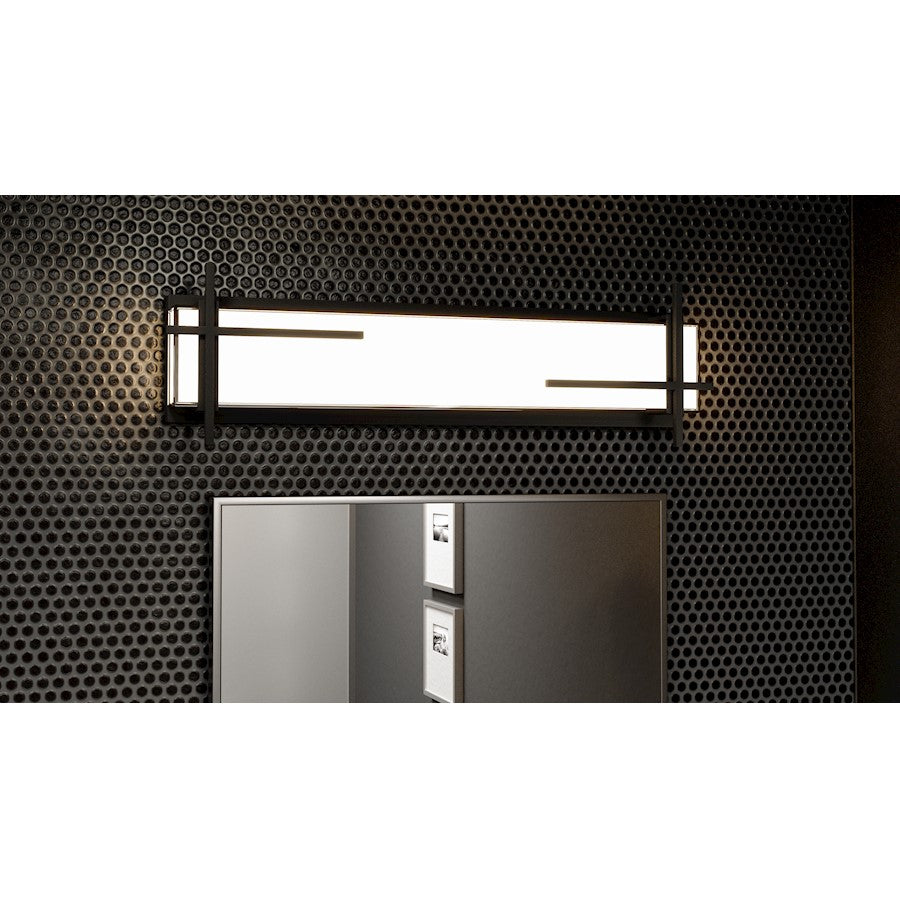 Quoizel Wylie 22" Bath Vanity, Earth Black