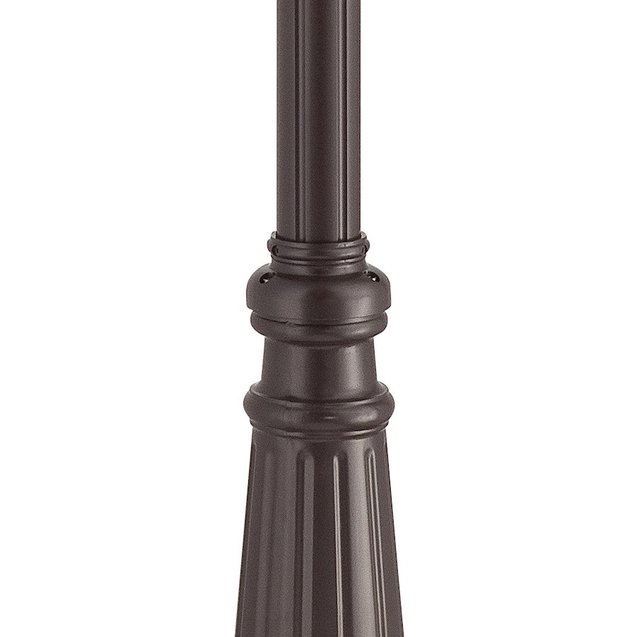 Quoizel Outdoor Post Mount in Medici Bronze