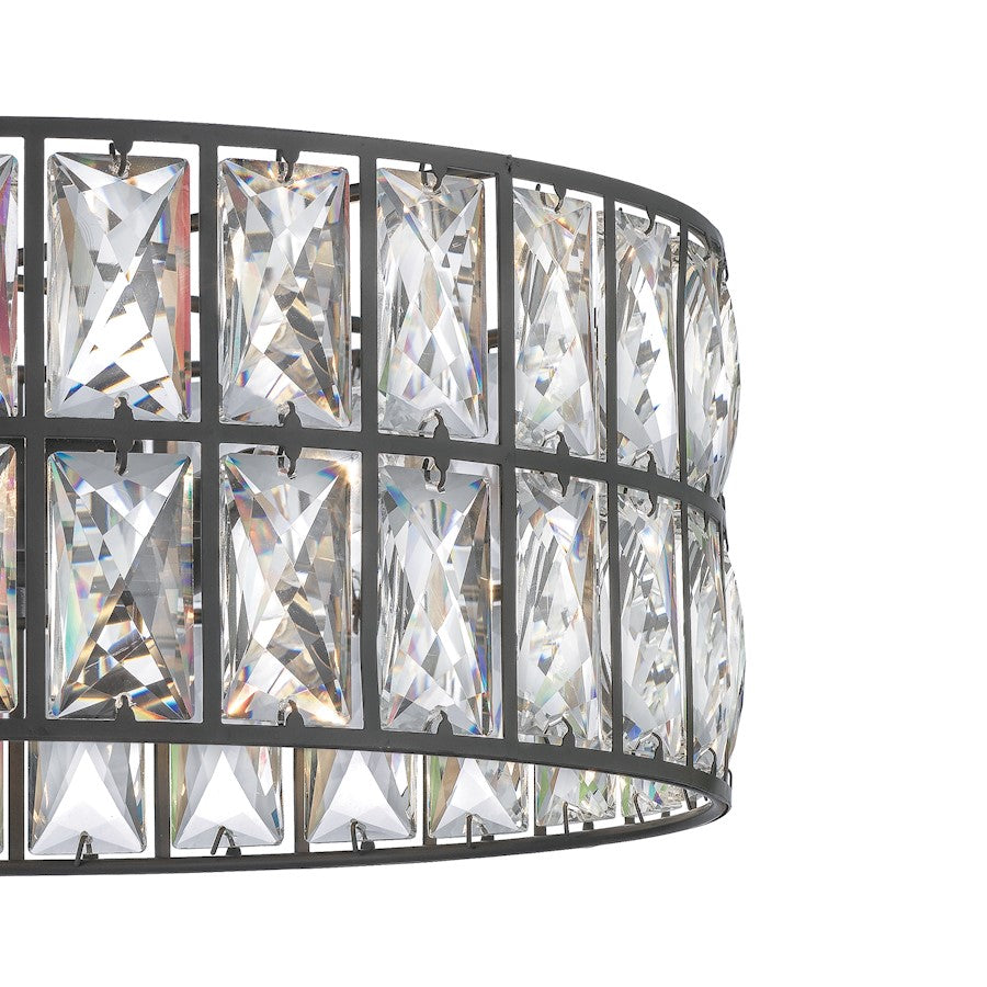 Quoizel Coffman 3 Light Semi-Flush Mount