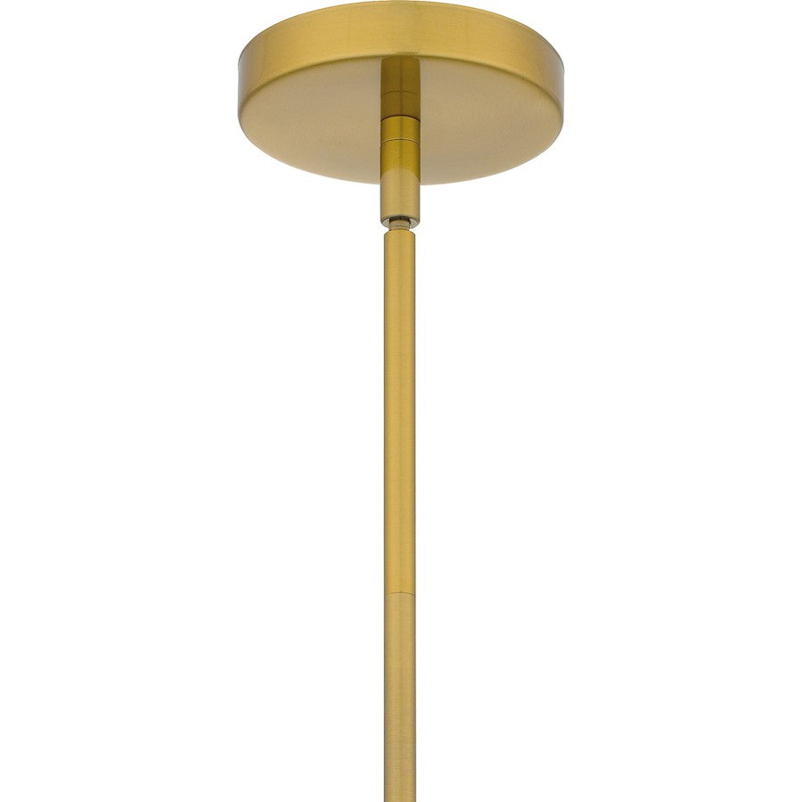 1 Light Mini Pendant, Gold