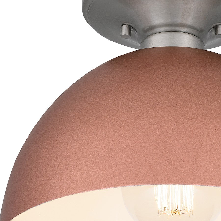 Quoizel Eason 1 Light Semi-Flush Mount