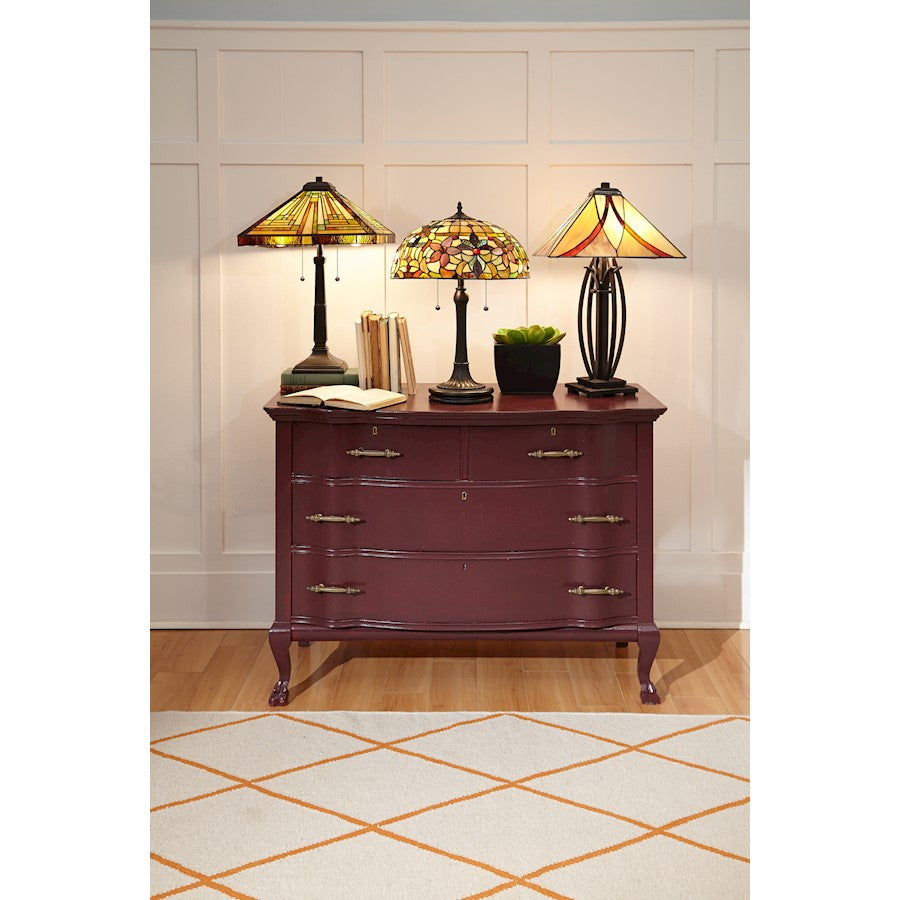 Stephen Tiffany Table Lamp, Vintage Bronze